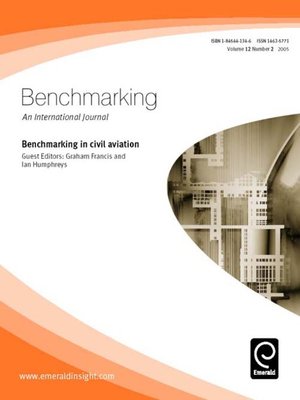 cover image of Benchmarking: An International Journal, Volume 12, Issue 2